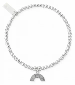 Image of ChloBo Cute Charm Rainbow Bracelet Silver SBCC3069 Jewellery