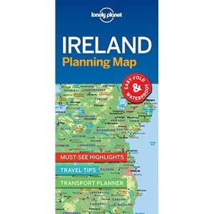 Image of Lonely Planet Ireland Planning Map Sheet map, folded 2018