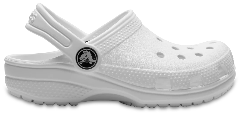 Image of Crocs Kids Classic Clogs White J4