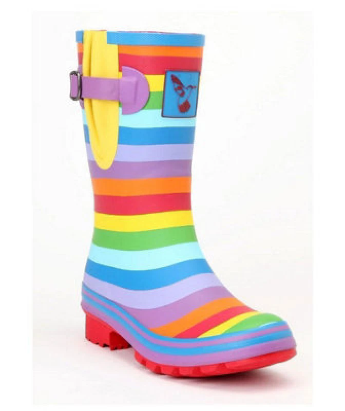 Image of Evercreatures Rainbow Short Wellies