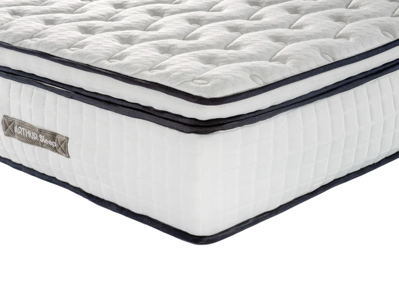 Image of Arthur Sleep King Arthur Mattress in White Size: Single White Unisex Single