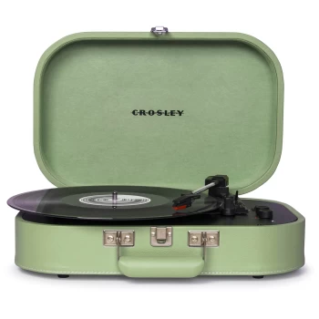Image of Crosley Discovery Portable Turntable - Seafoam