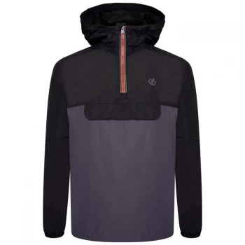 Image of Dare2B Ceaseless Waterproof & Breathable Overhead Jacket - Black/Ebony