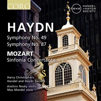 Image of Handel and the Haydn Society - Haydn: Symphony No. 49/Symphony No. 87/Mozart: Sinfonia /... CD
