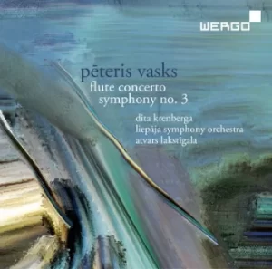 Image of Peteris Vasks Flute Concerto Symphony No 3 by Peteris Vasks CD Album