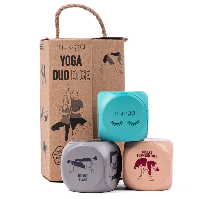 Image of Myga Yoga Dice For Adults Multi unisex