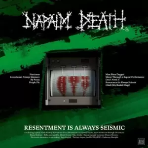 Image of Napalm Death Resentment is always seismic - a final throw of throes CD multicolor