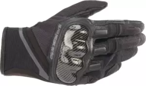 Image of Alpinestars Chrome Motorcycle Gloves, black-grey, Size S, black-grey, Size S