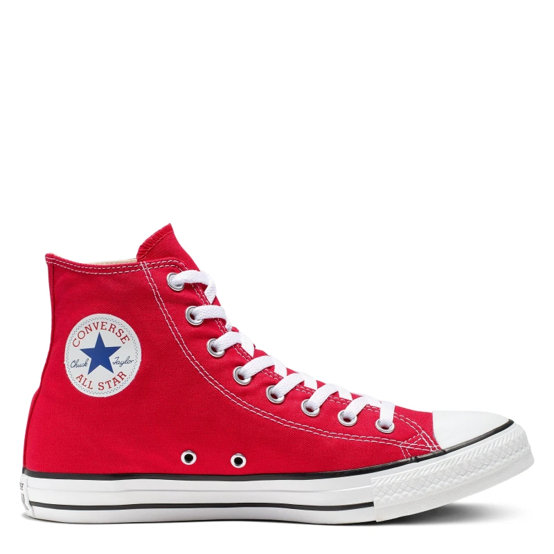 Image of Converse Lifestyle Chuck Classic Hi Tops - Red Red 5.5