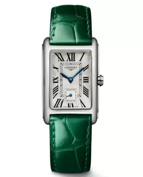 Image of Longines DolceVita Silver Dial Leather Strap Womens Watch L5.512.4.71.A L5.512.4.71.A