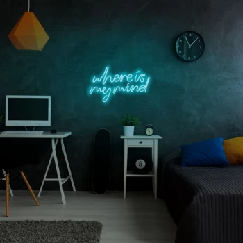 Image of Where Is My Mind - Blue Blue Wall Lamp