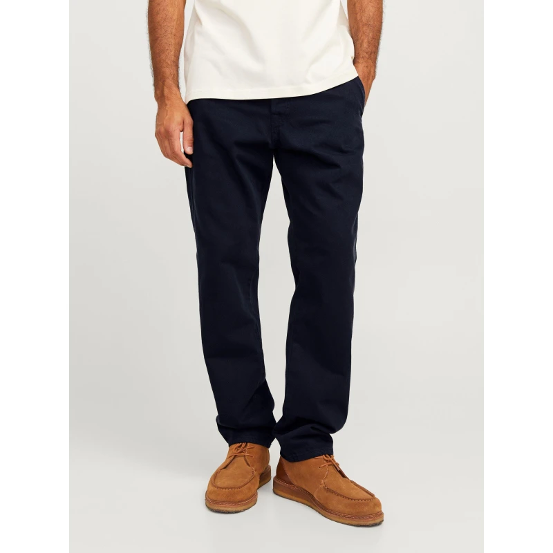 Image of Jack and Jones Straight Trousers Mens - Blue Blue 30 S
