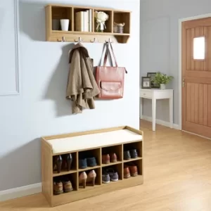 Image of Kempton Shoe Bench Natural