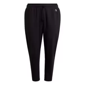 Image of adidas Tracksuit Bottoms (Plus Size) Womens - Black