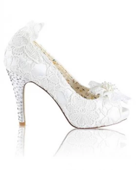 Image of Perfect Vintage Inspired Lace Shoe