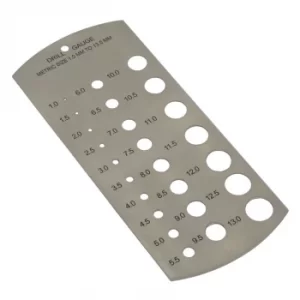 Image of Drill Gauge Metric 1-13MM