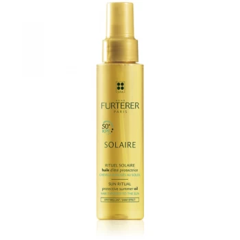 Image of Rene Furterer Solaire Protective Oil for Hair Damaged by Chlorine, Sun & Salt 100ml