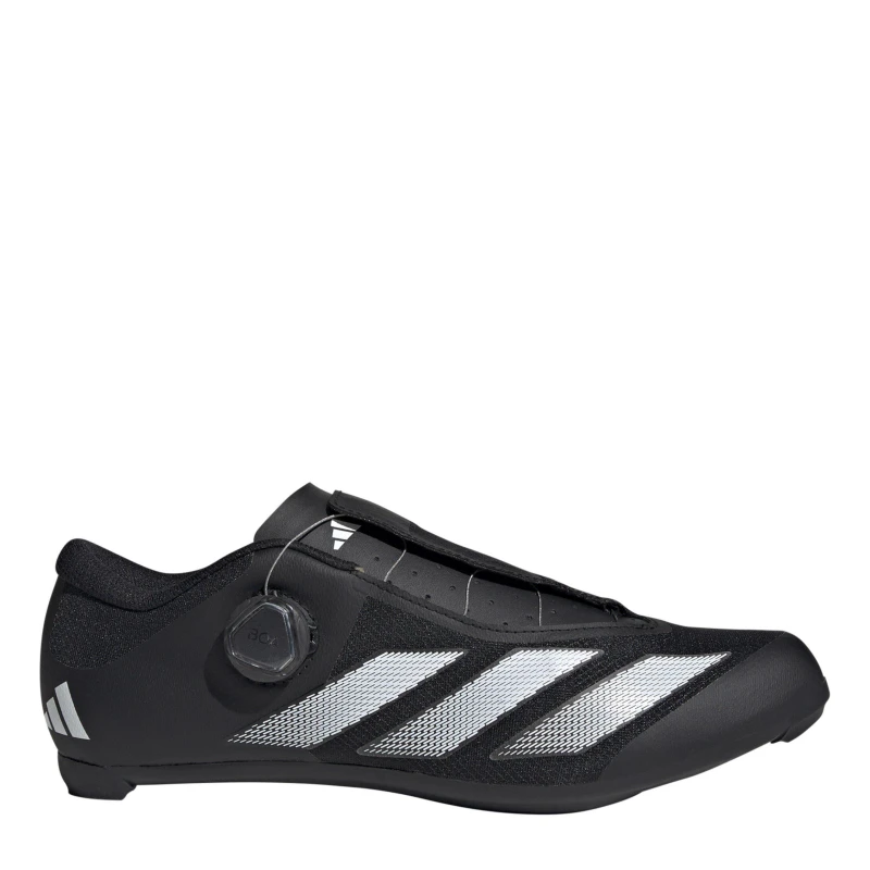 Image of adidas Mens Tempo Stripes Boa Road Cycling Shoes Core Black male 6 (39.3)
