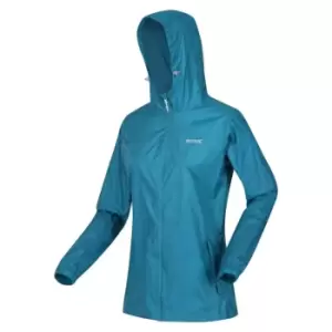 Image of Regatta Womens Pack It III Waterproof Jacket - Pagoda Blue