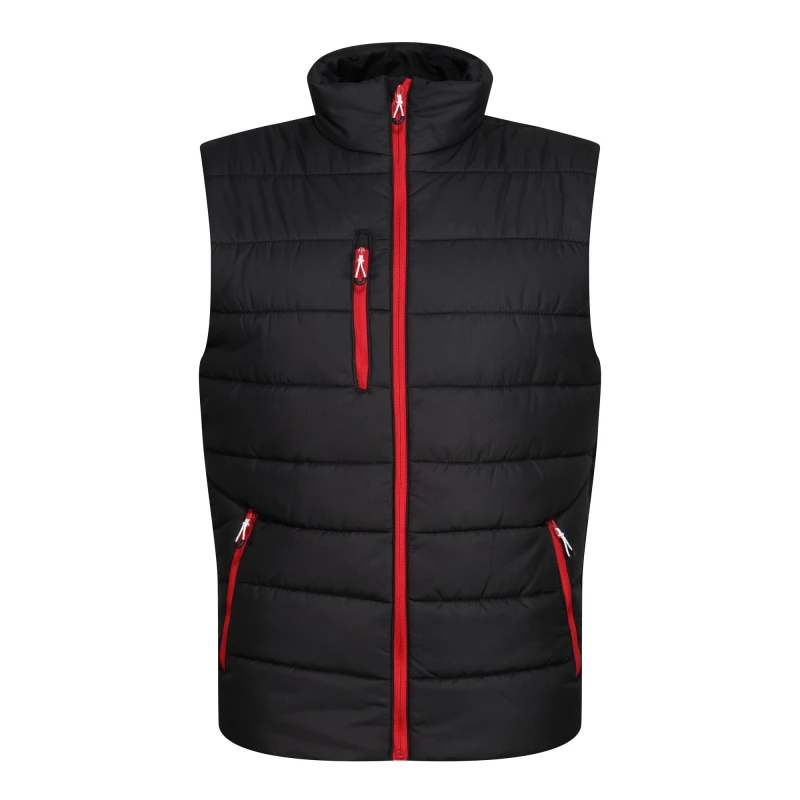 Image of Regatta Professional Mens Thermal Body Warmer in Light Red Size: Small Light Red Male S