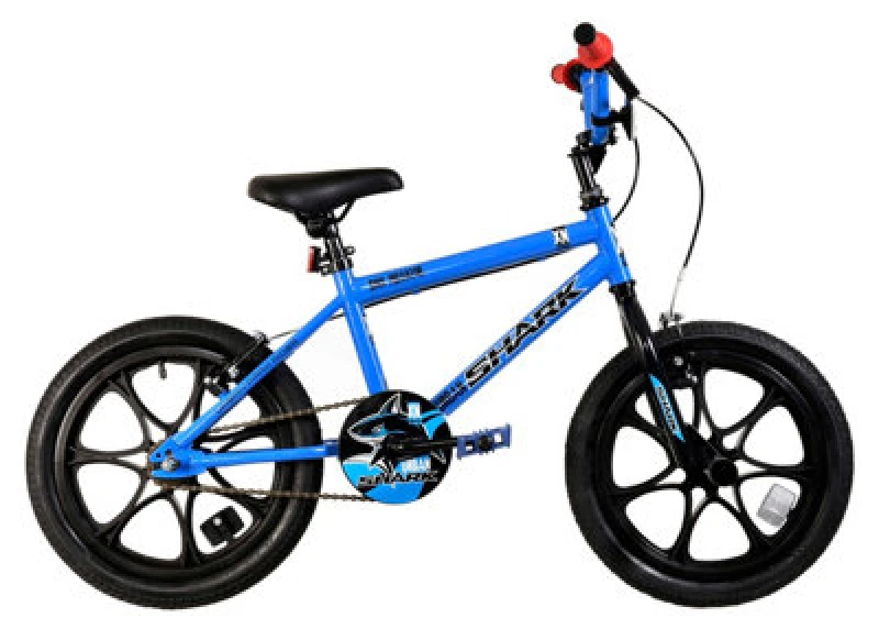 Image of XN Urban Shark 16" Kids BMX Bike Blue unisex