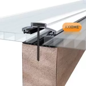 Image of Axiome Clear Polycarbonate Twinwall Roofing Sheet (L)3M (W)690mm (T)10mm