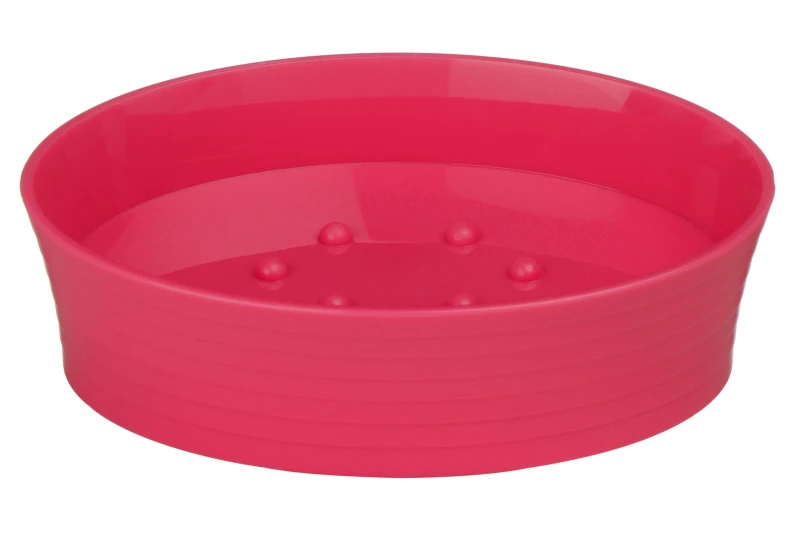 Image of Premier Housewares ABS Bathe Plastic Soap Dish Pink