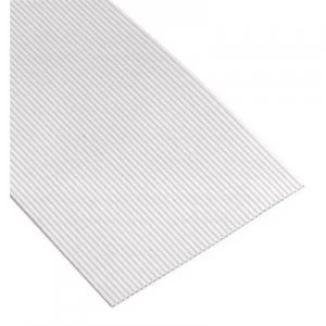 Image of 3M 7000058223 Ribbon cable Contact spacing: 1mm 26 x 0.08 mm² Grey Sold per metre
