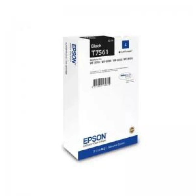 Image of Epson Black Ink Cartridge 2.5K Pages - C13T75614N EPT75614N EXREPT75614N