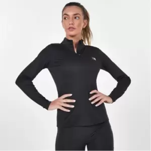 Image of Karrimor Longsleeve quarter Zip Top Ladies - Black