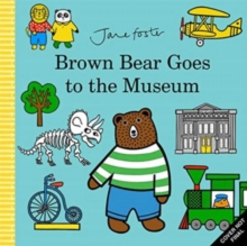 Image of Jane Foster Brown Bear Goes to the Museum Book Multi unisex