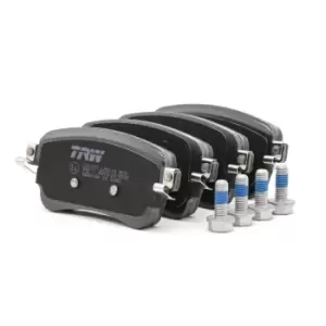 Image of TRW Brake pad set PEUGEOT,CITROEN GDB2166 1617936880,1673603880,1617936880 SU001A6136