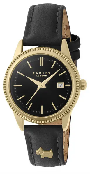 Image of Radley RY21732 Womens Lewis Lane (38.7mm) Black Dial / Watch