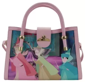 Image of Sleeping Beauty Loungefly - Princess Scene Body Bag Shoulder Bag multicolor