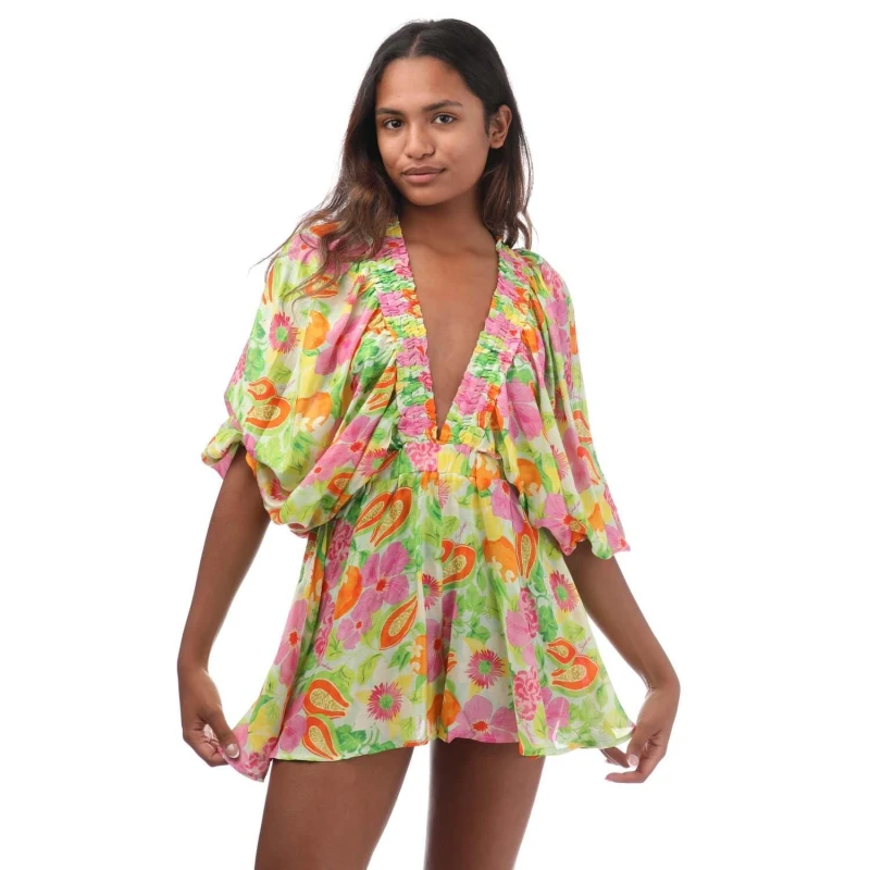 Image of Sundress Alicia Jumpsuit - Multi Multi 6