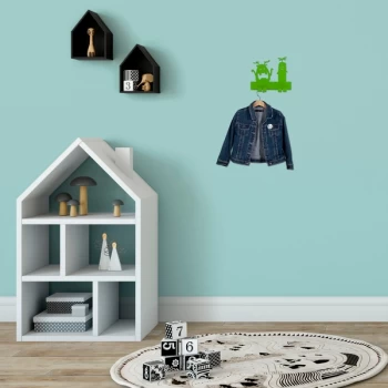 Image of Cute Things 3 - Green Green Metal Wall Hook