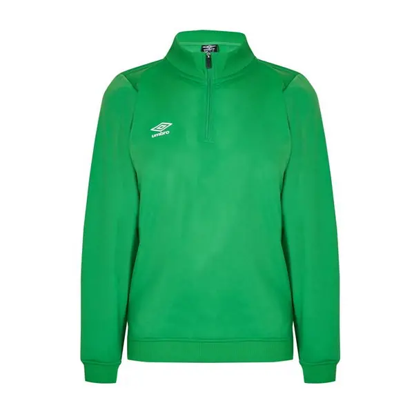 Image of Umbro Club Half Zip Fleece - Green 8
