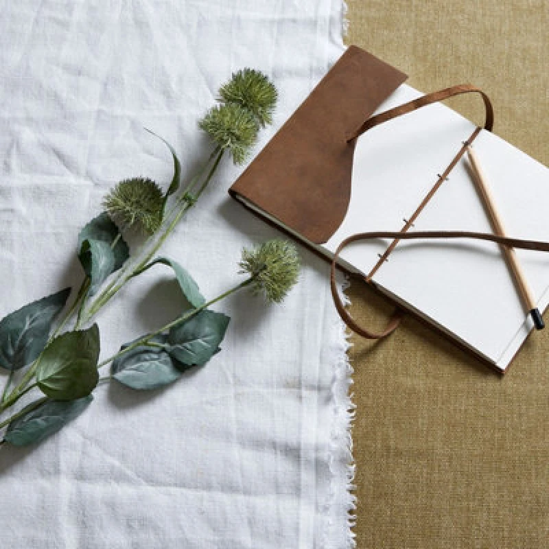 Image of Love Lace Thistle Globe Stem Artificial Flower Green