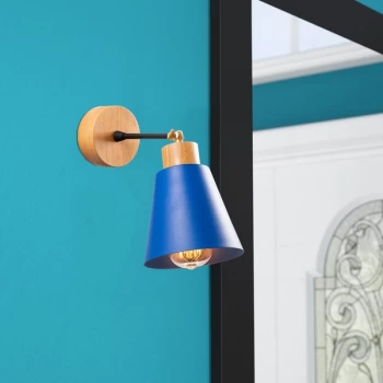 Image of Manavgat - N-611 Blue Wall Lamp