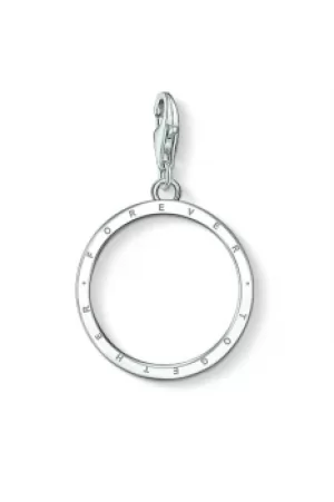Image of Ladies Thomas Sabo Sterling Silver Charm Club Together Forever Charm 1531-001-21