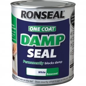 Image of Ronseal One Coat Damp Seal White 2.5l