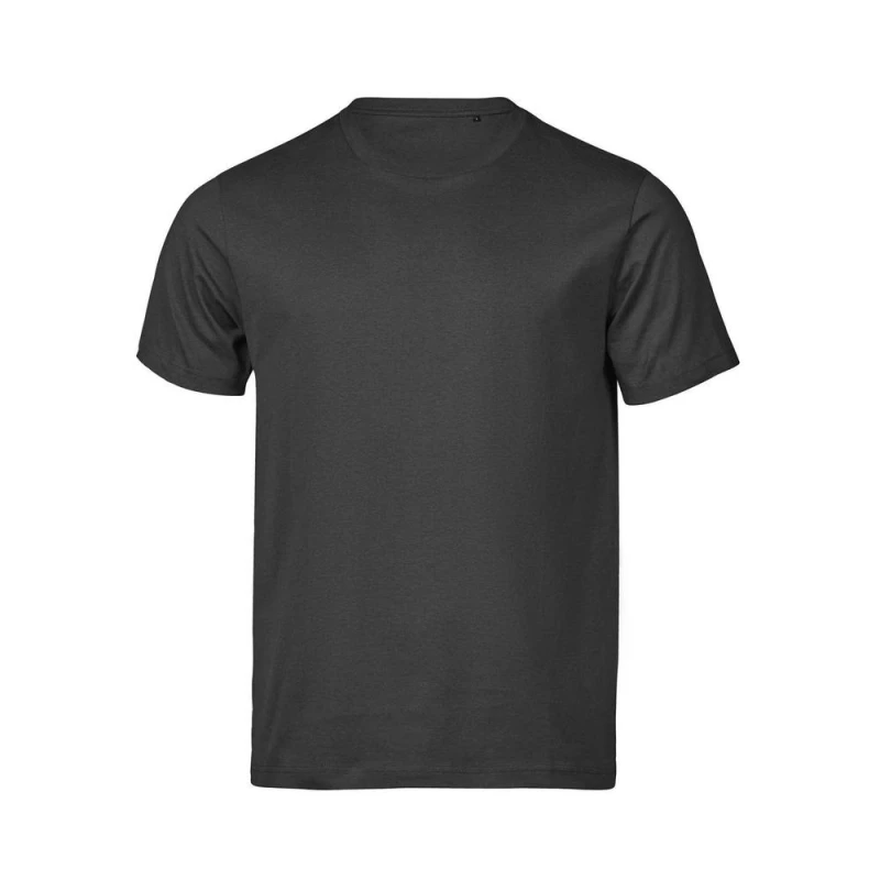 Image of TEE JAYS Mens Urban Luxury T-Shirt in Black Size: XS Black Male XS