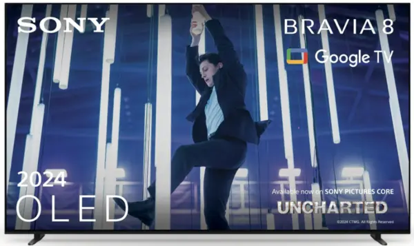 Image of Sony Bravia 8 65" K65XR80U Smart 4K Ultra HD OLED TV