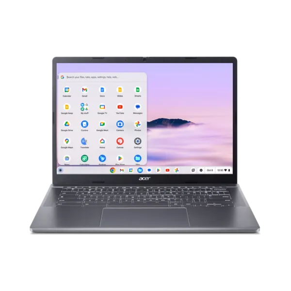 Image of Acer Chromebook Plus 514 Cb514-3H - 14" Wuxga, AMD Ryzen 5 7520C, 8GB Ram, 256GB SSD, Google Chrome Os