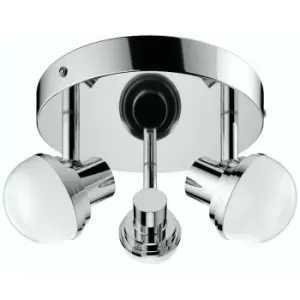Image of Forum Mesic 3 light round bathroom ceiling spotlight