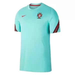 Image of 2020-2021 Portugal Nike Training Shirt (Mint)