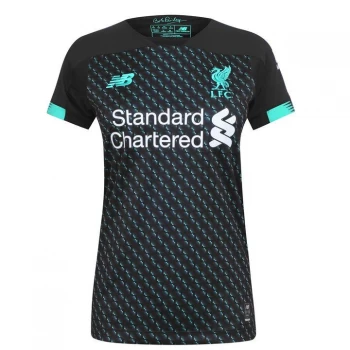 Image of New Balance LFC 3rd Kit Jersey Ladies - Black/Turq