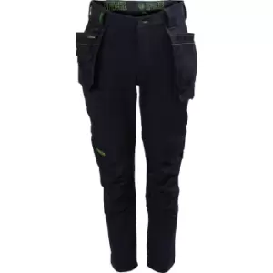 Image of Apache Mens ATS Calgary 4 Way Stretch Trousers Black 34" 29"