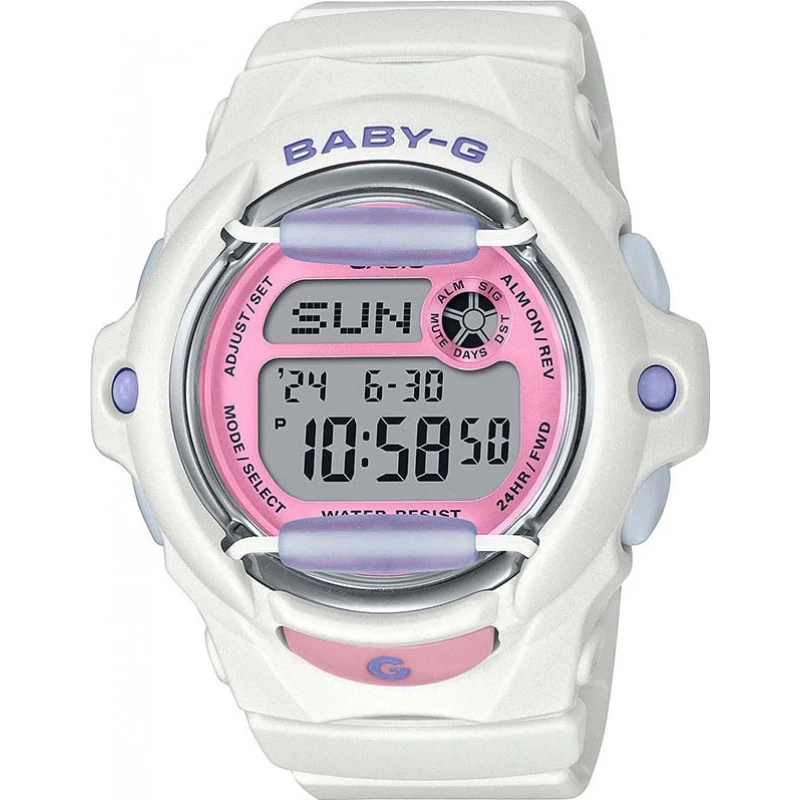 Image of Casio Casio Baby-G White Strap Digital Watch