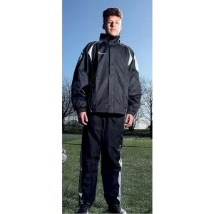 Image of Precision Ultimate Rain Jacket Black/Silver/White 42-44